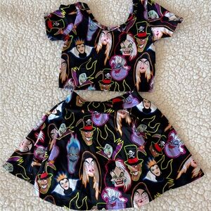 Wild Rich Kids two piece- Villians Print